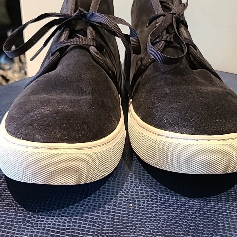 Tory Burch blue suede 